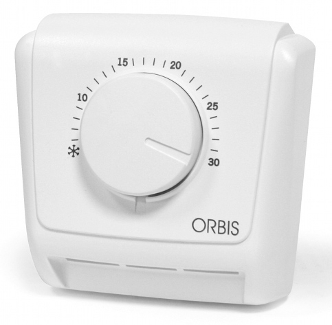 Терморегулятор ORBIS CLIMA ML (16 А, накладной), для обогревателей, для электрических и газовых котлов Clima ML - фото 5012