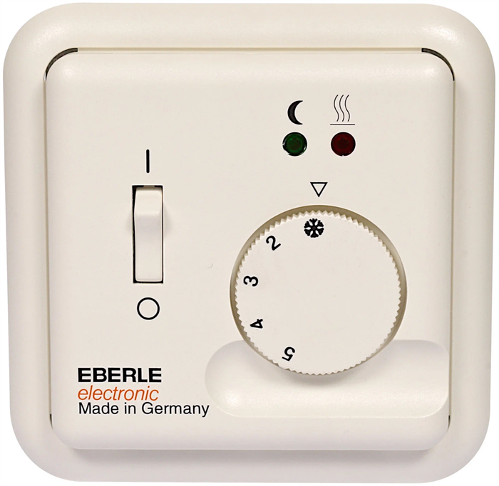 Терморегулятор EBERLE FRe 525 22 с выносным датчиком, встраиваемый, 16 А 525 22 - фото 7425