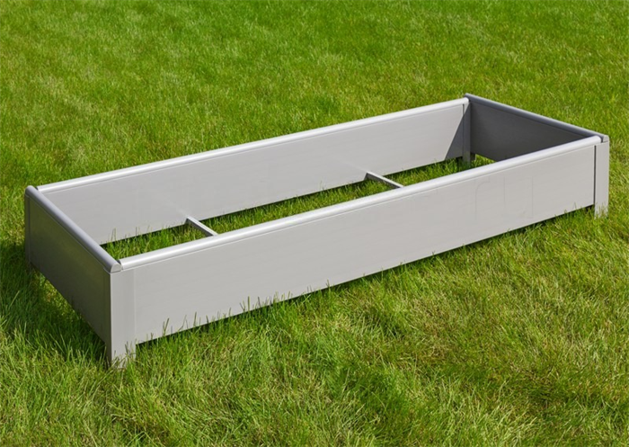 Комплект короба грядки ЭкоГрядка 2х1 м (длина 2 м, ширина 1 м, высота 0,22 м) ЭкоГрядка 2х1