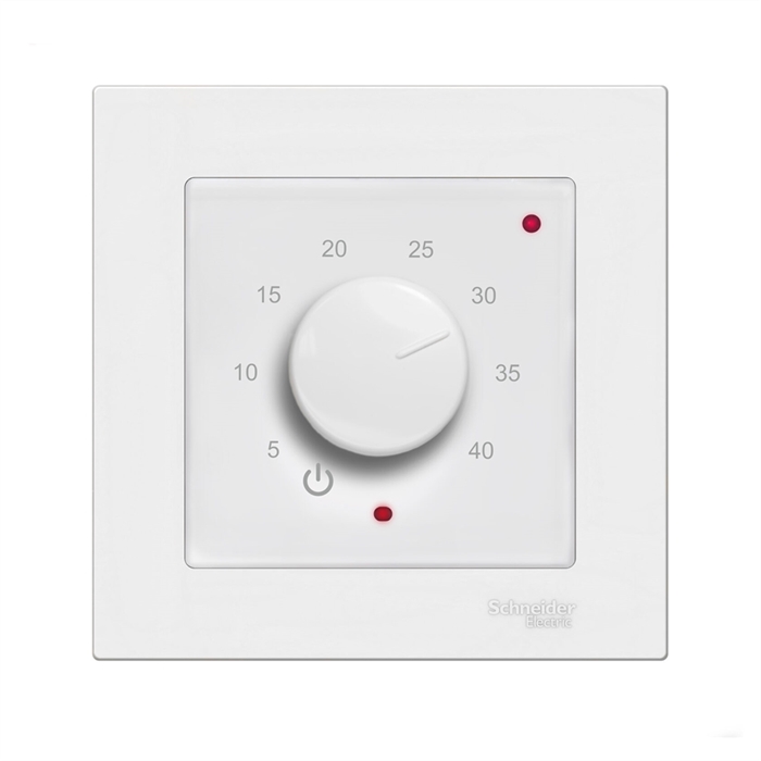 Терморегулятор ЭргоЛайт ТР-03 АртГалери / с выносным датчиком, 16 А, для рамок Schneider Electric ArtGallery ТР-03 АртГалери