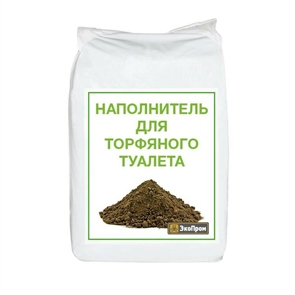 Наполнитель торфяной для биотуалетов, 20 л Наполнитель торфяной 20 л