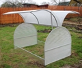 Каркас теплицы-парника Теплофон "Бабочка" 1,25х1,1х2 м (без поликарбоната) Бабочка 2 м